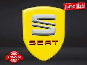 Seat Decalcomanie Parabrezza Auto Premium Eleganti Pregiati